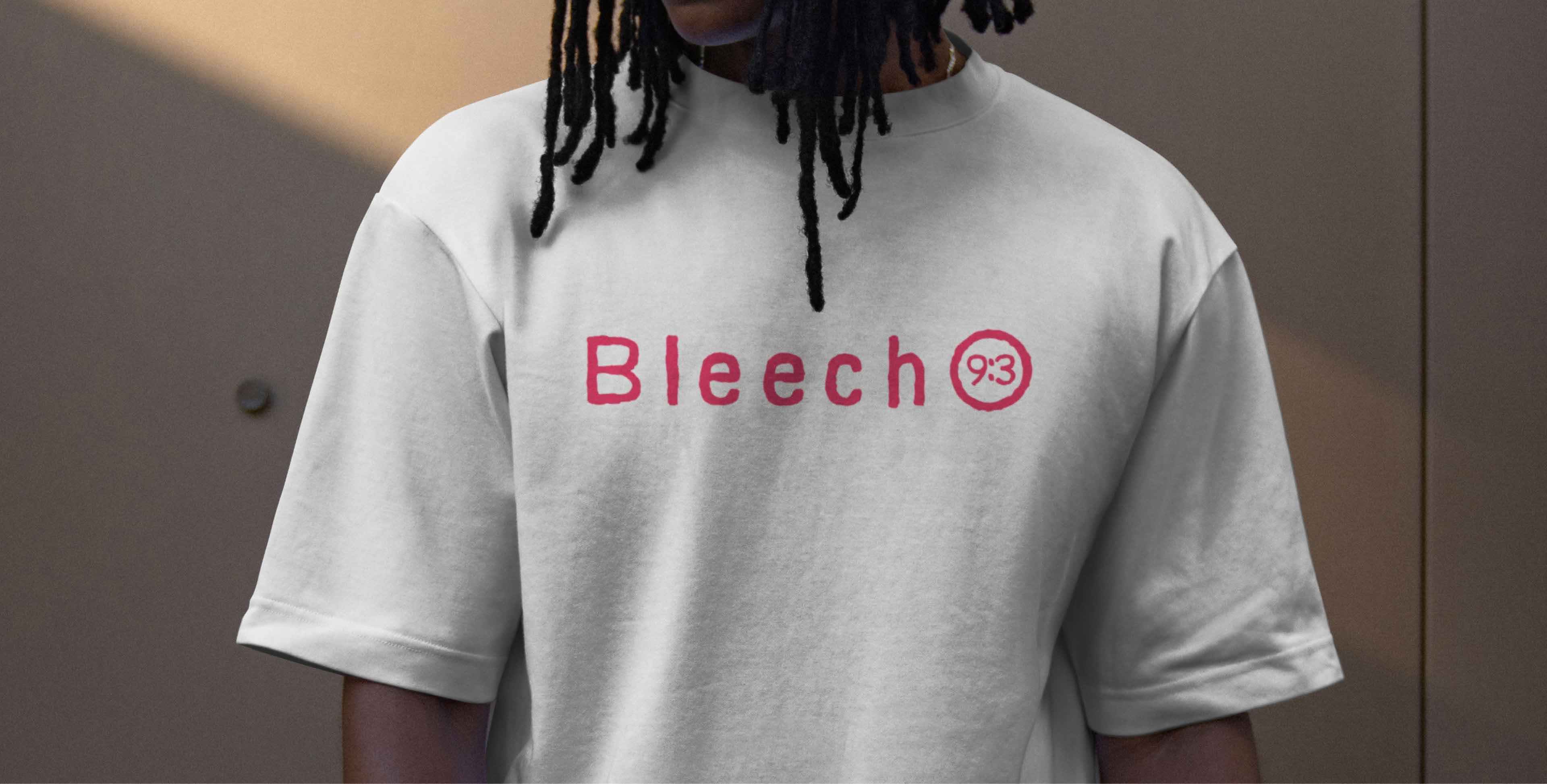 bleech93 tshirt merch-design tour-merch gala-studio